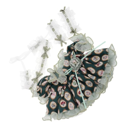 Milisten 1 Satz Puppenkleidung Puppe Foto-Requisite Puppenparty -Dekoration wiederverwendbares Puppenkleid dekoratives kleines Kleid Minikleid Foto Requisite dekoratives Puppenkleid Stoff von Milisten