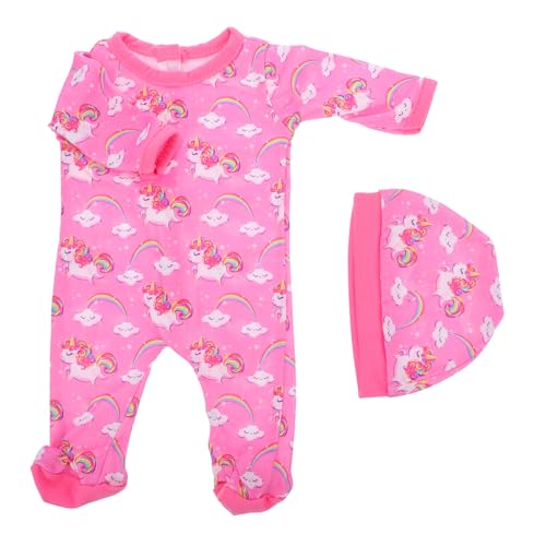 Milisten Puppen Kleidung Für Reborn Babypuppen Mit Puppen Hut Overall Zum Anziehen Für Zubehör Milisten Puppen Kleidung Für Reborn Babypuppen Mit Puppen Hut Overall Zum Anziehen Für Zubehör von Milisten