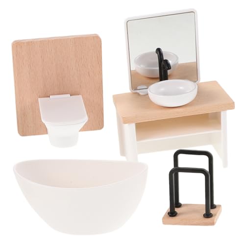 Milisten 1 Satz Puppenzimmer-Badezimmerdekorationen Spielhaus 1:12 Puppenhausmöbel realistisch winzig badewanne puppenhaus Badezimmer Miniatur-Dinge Puppenhaus-Miniaturen Plastik Milisten 1 Satz Puppenzimmer-Badezimmerdekorationen Spielhaus 1:12 Puppenhausmöbel realistisch winzig badewanne puppenhaus Badezimmer Miniatur-Dinge Puppenhaus-Miniaturen Plastik von Milisten