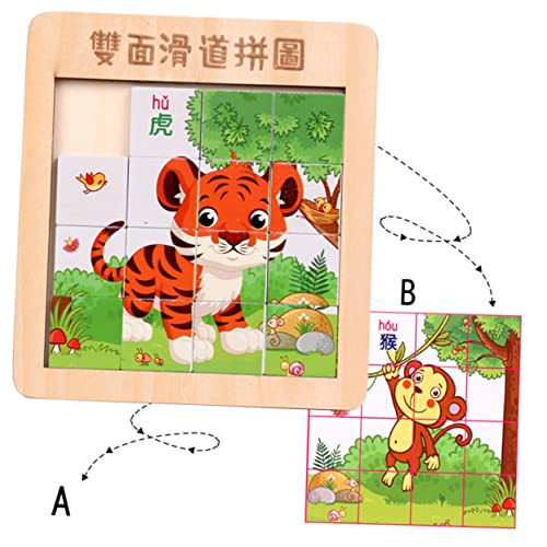 Milisten 1 Satz Puzzle-Bausteine Holzpuzzle für Fingerschiebepuzzle Bambus Milisten 1 Satz Puzzle-Bausteine Holzpuzzle für Fingerschiebepuzzle Bambus von Milisten