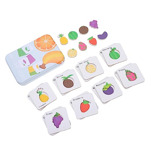 Milisten 1 Satz Puzzle Trainingsspielzeug Für Intellektuelles Spiel Geist Lehrreich Interaktives Spielset Kognitionskarten- Eltern-Kind-Spiel Holz Milisten 1 Satz Puzzle Trainingsspielzeug Für Intellektuelles Spiel Geist Lehrreich Interaktives Spielset Kognitionskarten- Eltern-Kind-Spiel Holz von Milisten
