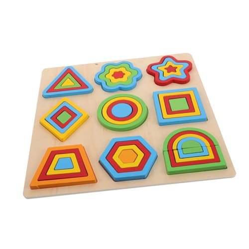 Milisten 1 Satz Puzzle- für die frühe Bildung Puzzle Formen Rätsel für für Kleinkinder Puzzlespielzeug für die frühe Bildung von Kindern -Matching-Spiel Holz Milisten 1 Satz Puzzle- für die frühe Bildung Puzzle Formen Rätsel für für Kleinkinder Puzzlespielzeug für die frühe Bildung von Kindern -Matching-Spiel Holz von Milisten