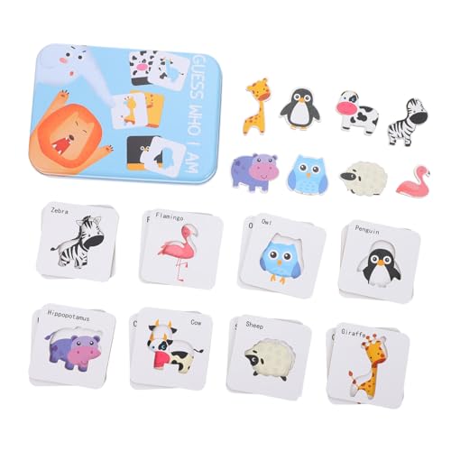 Milisten 1 Satz Puzzle vorschulisches Lernen logisches Trainingsspielzeug Kleinkindspielzeug guter Motor intellektuelles Spiel Kognitionskarten- Kindergeschenk Holz Milisten 1 Satz Puzzle vorschulisches Lernen logisches Trainingsspielzeug Kleinkindspielzeug guter Motor intellektuelles Spiel Kognitionskarten- Kindergeschenk Holz von Milisten