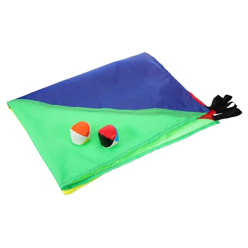 Milisten 1 Satz Rainbow Fallschirm für Teiliges Set für Sensorisches Training und Outdoor Spiel Bunter Stoffbahn und Bällen Fördert und Farbenerkennung Milisten 1 Satz Rainbow Fallschirm für Teiliges Set für Sensorisches Training und Outdoor Spiel Bunter Stoffbahn und Bällen Fördert und Farbenerkennung von Milisten