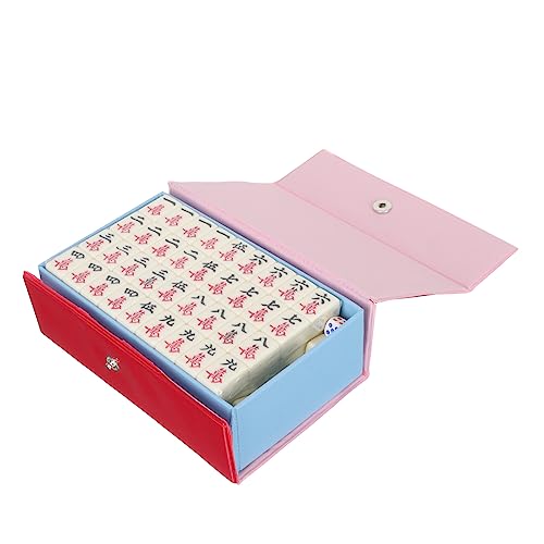 Milisten 1 Satz Reise Mahjong Set Tragbares Mini Mahjong Set mit Gravierten Fliesen für Partys und Unterhaltungen Perfektes Familienspiel Milisten 1 Satz Reise Mahjong Set Tragbares Mini Mahjong Set mit Gravierten Fliesen für Partys und Unterhaltungen Perfektes Familienspiel von Milisten