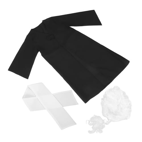 Milisten 1 Satz Richter Kostüm für Perücke Rollenspiel Outfit für Partys für Fördert Kreatives und Verständnis für Rechtliche Berufe Milisten 1 Satz Richter Kostüm für Perücke Rollenspiel Outfit für Partys für Fördert Kreatives und Verständnis für Rechtliche Berufe von Milisten