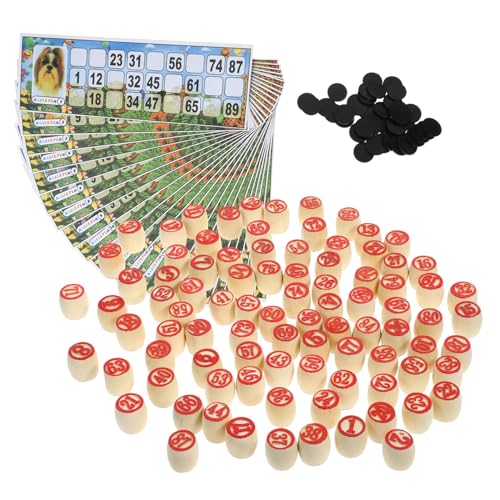 Milisten 1 Satz Russisches Lotto Set aus Holz Bingo für Familien und Erwachsene für Partys und Gesellschaftsspiele Leicht und Langlebig Fördert Interaktive Unterhaltung Milisten 1 Satz Russisches Lotto Set aus Holz Bingo für Familien und Erwachsene für Partys und Gesellschaftsspiele Leicht und Langlebig Fördert Interaktive Unterhaltung von Milisten