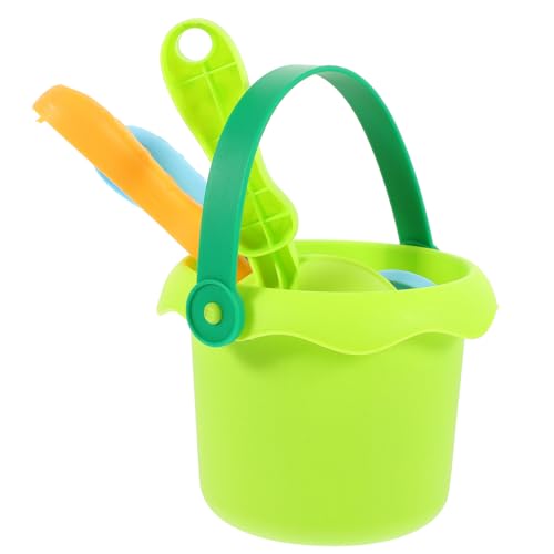 Milisten 1 Satz Sandspielzeug Set für Eimer und Schaufel Strandspielzeug für Outdoor Spaß Fördert Kreatives im Sand Farbenfrohes Design Geeignet für Jungen und Mädchen Zufällige Farbe von Milisten