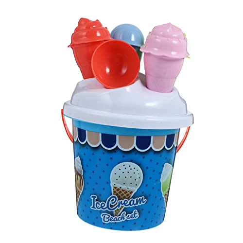 Milisten 1 Satz Sandspielzeug für Blauer Eimer mit Eiscreme Farbe für Strand Fördert Kreativität und Soziale Fähigkeiten Langlebig und Kinderfreundlich für Sandkastenspiele Milisten 1 Satz Sandspielzeug für Blauer Eimer mit Eiscreme Farbe für Strand Fördert Kreativität und Soziale Fähigkeiten Langlebig und Kinderfreundlich für Sandkastenspiele von Milisten