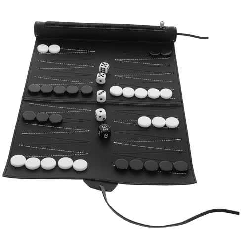 Milisten 1 Satz Schachbrett Reiseschachmatte Schach Versorgung für Tischplatten Spielversorgung Strategisches Brettspiel Tischschach Interaktives Melamin Schwarz Milisten 1 Satz Schachbrett Reiseschachmatte Schach Versorgung für Tischplatten Spielversorgung Strategisches Brettspiel Tischschach Interaktives Melamin Schwarz von Milisten
