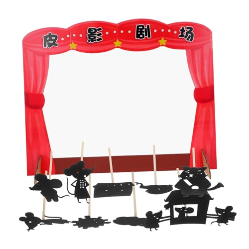 Milisten 1 Satz Schattenspielspielzeug Puppentheater Brettspiel zum Erzählen von Familiengeschichten weihnachtliche Fingerpuppen Chinesische Schattenpuppenspiele Nicht gewebt Milisten 1 Satz Schattenspielspielzeug Puppentheater Brettspiel zum Erzählen von Familiengeschichten weihnachtliche Fingerpuppen Chinesische Schattenpuppenspiele Nicht gewebt von Milisten