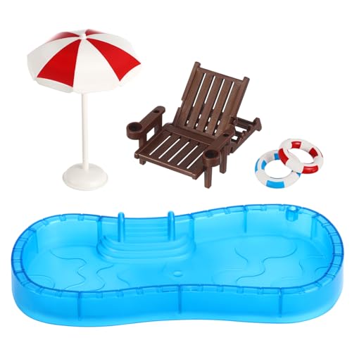 Milisten 1 Satz Schwimmbadmodell klein winzig Miniaturmöbel Simulation für kinderspielzeug Pools spielzeuge puppenhaus Miniatur-Zubehör Miniatur-Poolzubehör Plastik Milisten 1 Satz Schwimmbadmodell klein winzig Miniaturmöbel Simulation für kinderspielzeug Pools spielzeuge puppenhaus Miniatur-Zubehör Miniatur-Poolzubehör Plastik von Milisten