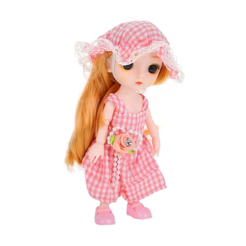 Milisten 1 Satz Simulationspuppe Kleine Prinzessinnenpuppen Kawaii-Puppen Minipuppen Für Mädchen Kleine Miniaturpuppen Für Kinderprinzessin Süße Puppe PVC von Milisten