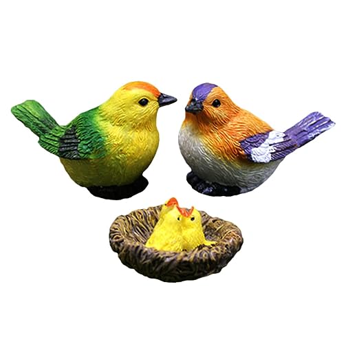 Milisten 1 Satz Simulationsvogelverzierung realistisch winzig Zahlen Mini Dekorationen kleines künstliches Vogelnest Wohnkultur Heimwerken Kleiner künstlicher Vogel Vogelfiguren Harz Milisten 1 Satz Simulationsvogelverzierung realistisch winzig Zahlen Mini Dekorationen kleines künstliches Vogelnest Wohnkultur Heimwerken Kleiner künstlicher Vogel Vogelfiguren Harz von Milisten