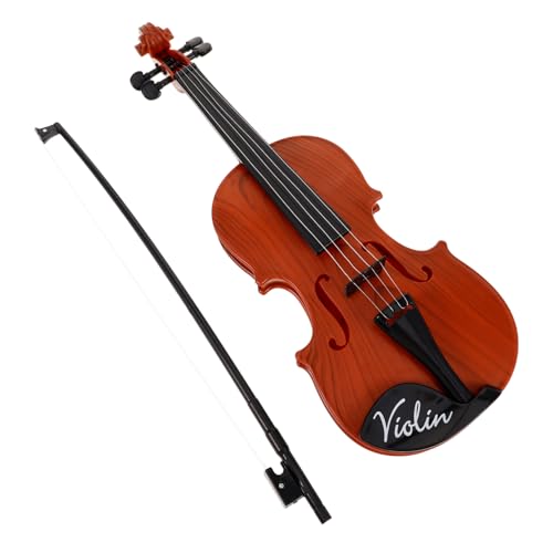 Milisten 1 Satz Simulierte Violine für Realistisches Musikinstrument aus Robustem Kunststoff Dekoration für Zuhause und Büro für Anfänger und Musikliebhaber Milisten 1 Satz Simulierte Violine für Realistisches Musikinstrument aus Robustem Kunststoff Dekoration für Zuhause und Büro für Anfänger und Musikliebhaber von Milisten