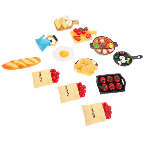 Milisten 1 Satz Simuliertes Lebensmittelspielzeug Mini schmücken dekorative Fake-Food-Requisite Mini-Snack-Modell Mini- -Dessert-Modell Miniatur-Dessertmodell Harz Milisten 1 Satz Simuliertes Lebensmittelspielzeug Mini schmücken dekorative Fake-Food-Requisite Mini-Snack-Modell Mini- -Dessert-Modell Miniatur-Dessertmodell Harz von Milisten