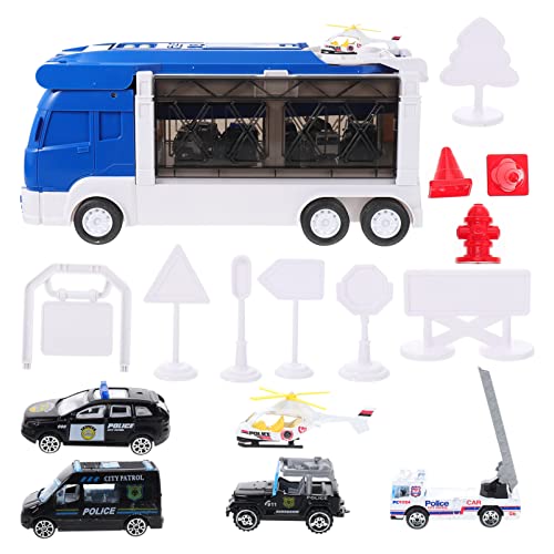 Milisten 1 Satz Simuliertes Polizeiwagen Modellauto Mini Spielzeugfahrzeug mit Licht und Soundeffekten für Geburtstags und Feiertagsgeschenke Milisten 1 Satz Simuliertes Polizeiwagen Modellauto Mini Spielzeugfahrzeug mit Licht und Soundeffekten für Geburtstags und Feiertagsgeschenke von Milisten