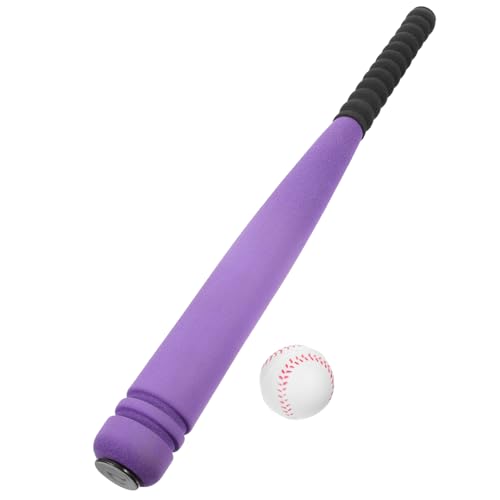 Milisten 1 Satz Softball Spielzeugset für Weicher Gummiball und Schläger für Garten und Parkaktivitäten Fördert Hand Augen Koordination und Spaß Beim Zufällige Farbe Zufällige Farbe von Milisten