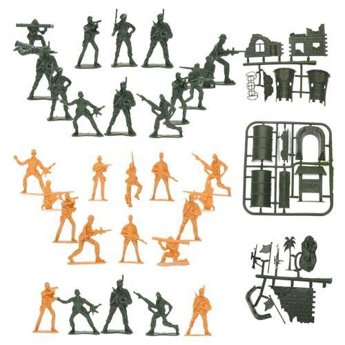 Milisten 1 Satz Soldaten Spielset Plastische Figuren für Militärspielzeug mit Realistischen Details Fördert Kreativität und Interaktion für Lernen Milisten 1 Satz Soldaten Spielset Plastische Figuren für Militärspielzeug mit Realistischen Details Fördert Kreativität und Interaktion für Lernen von Milisten