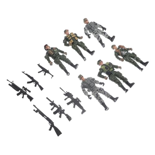 Milisten Kleiner Soldatenmodell Figuren Satz Winzige Menschen Miniatur Soldaten für Sandkasten und Selbstgemacht Dekoration Kinderspielzeug und Sammelfiguren Milisten Kleiner Soldatenmodell Figuren Satz Winzige Menschen Miniatur Soldaten für Sandkasten und Selbstgemacht Dekoration Kinderspielzeug und Sammelfiguren von Milisten