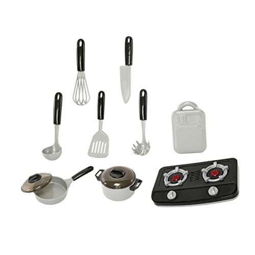 Milisten 1 Satz Spielhaus Kochen Kochsimulationsspielzeug Für Die Kinderküche Für Die Küchenerziehung Bildungsspielzeug PVC Silver Milisten 1 Satz Spielhaus Kochen Kochsimulationsspielzeug Für Die Kinderküche Für Die Küchenerziehung Bildungsspielzeug PVC Silver von Milisten
