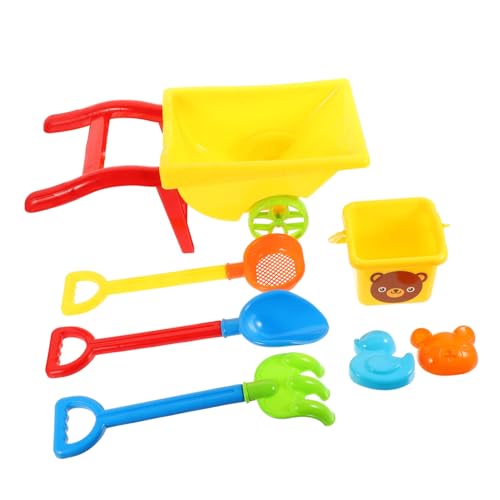 Milisten 1 Satz Spielzeugset Für Den Strand Für Den Strand Sandspielzeug Pädagogisches Plastik Yellow Milisten 1 Satz Spielzeugset Für Den Strand Für Den Strand Sandspielzeug Pädagogisches Plastik Yellow von Milisten