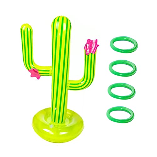 Milisten 1 Satz Strandwurfspielzeug wasserspielzeug kinderwasserspielzeuge aufblasbares Pool Pool schwimmring Schwimmendes Kaktusspielzeug Poolring-Wurfspielzeug PVC Milisten 1 Satz Strandwurfspielzeug wasserspielzeug kinderwasserspielzeuge aufblasbares Pool Pool schwimmring Schwimmendes Kaktusspielzeug Poolring-Wurfspielzeug PVC von Milisten