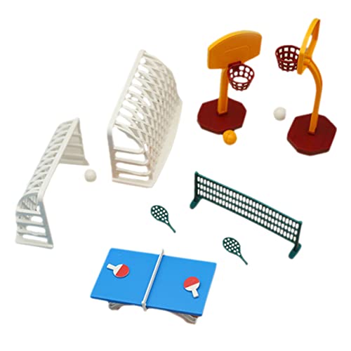 Milisten 1 Satz Tischtennis Basketball -Rack -Modell Miniatur Puppenhaussport Ausstattung Für Mini-puppenhäuser Mini Dollhouse Sport Accessoires Puppenhaus-sportgeräte Sportdekor Plastik Milisten 1 Satz Tischtennis Basketball -Rack -Modell Miniatur Puppenhaussport Ausstattung Für Mini-puppenhäuser Mini Dollhouse Sport Accessoires Puppenhaus-sportgeräte Sportdekor Plastik von Milisten