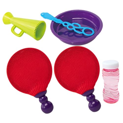 Milisten 1 Satz Tischtennis Spielzeugschläger Kinderspielzeug Blasenmacher Blasenblasende Spielzeuge Blasen Machen kleine Blase Partygeschenk Garn Milisten 1 Satz Tischtennis Spielzeugschläger Kinderspielzeug Blasenmacher Blasenblasende Spielzeuge Blasen Machen kleine Blase Partygeschenk Garn von Milisten