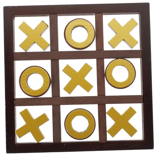 Milisten 1 Satz Toe- Schachbrettspiel interaktives Schachspielzeug Kinderschach Schach für Anfänger intellektuelles Schachbrett Schachbrett Holz Milisten 1 Satz Toe- Schachbrettspiel interaktives Schachspielzeug Kinderschach Schach für Anfänger intellektuelles Schachbrett Schachbrett Holz von Milisten
