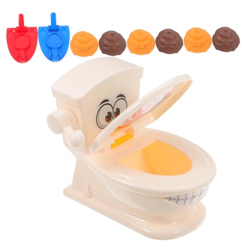 Milisten 1 Satz Toilettenspielzeug Streichkacke Fake Poop Streich Kotspielzeug Streich aus Kit Coole Streichartikel Poop-Spiel Streiche Poop-Streich Plastik von Milisten