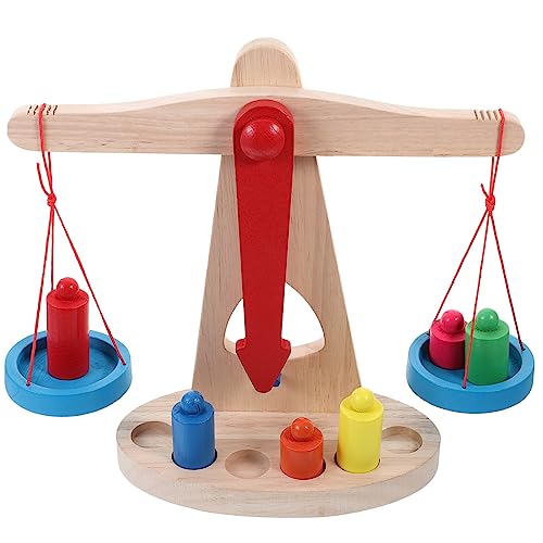 Milisten 1 Satz Toys Aus Holzbalancenskala Zur Wahrnehmung des Gleichgewichts Kinderwerkzeuge Mathe- Montessori- Für Kleinkinder Hölzern Milisten 1 Satz Toys Aus Holzbalancenskala Zur Wahrnehmung des Gleichgewichts Kinderwerkzeuge Mathe- Montessori- Für Kleinkinder Hölzern von Milisten