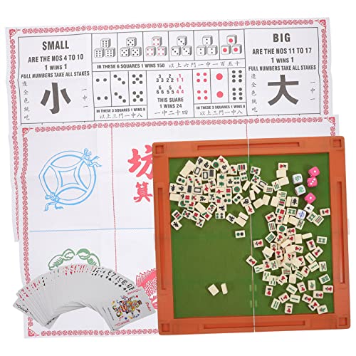 Milisten 1 Satz Tragbares Mahjong -Set Spiel Familie Reisen Tabletop -zubehör Tragbarer Mini Abs Milisten 1 Satz Tragbares Mahjong -Set Spiel Familie Reisen Tabletop -zubehör Tragbarer Mini Abs von Milisten