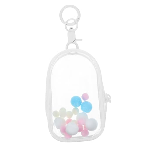 Milisten 1 Satz Transparente Puppen Aufbewahrungstasche mit Hängeschlaufe Puppen Tragebeutel Klarer Doll Bag für Reisen und Präsentation Wasserabweisend und Praktisch von Milisten