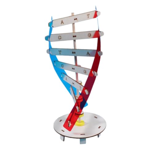 Milisten 1 Satz Unterrichtshilfen im Klassenzimmer wissenschaftliches Molekularmodell Wissenschaftsmodell Lernhilfen für menschliche DNA Bildungs-DNA-Modell Holz Colorful Milisten 1 Satz Unterrichtshilfen im Klassenzimmer wissenschaftliches Molekularmodell Wissenschaftsmodell Lernhilfen für menschliche DNA Bildungs-DNA-Modell Holz Colorful von Milisten