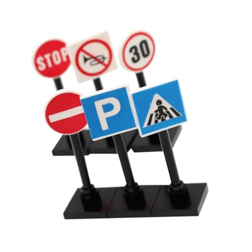 Milisten 1 Satz Verkehrsschilder für Puppenhaus Teiliges mit Realistischen Straßenzeichen für Lernspiele und Verkehrssimulation Robust und Praktisch Milisten 1 Satz Verkehrsschilder für Puppenhaus Teiliges mit Realistischen Straßenzeichen für Lernspiele und Verkehrssimulation Robust und Praktisch von Milisten