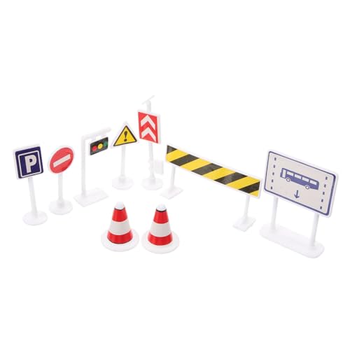 Milisten 1 Satz Verkehrsschildern für Miniatur Straßenzeichen Spielzeugset aus Robustem Kunststoff Verkehrssicherheit und Regeln für Mädchen für Drinnen und Draußen Milisten 1 Satz Verkehrsschildern für Miniatur Straßenzeichen Spielzeugset aus Robustem Kunststoff Verkehrssicherheit und Regeln für Mädchen für Drinnen und Draußen von Milisten