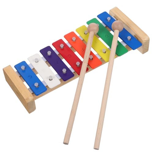 Milisten 1 Satz Xylophon für Kleinkinder Töniges Musikinstrument aus Metall mit Schlägeln für Musikalische Frühförderung und Geschenkideen für Kindergeburtstage Milisten 1 Satz Xylophon für Kleinkinder Töniges Musikinstrument aus Metall mit Schlägeln für Musikalische Frühförderung und Geschenkideen für Kindergeburtstage von Milisten