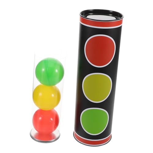 Milisten 1 Satz Zauberballmagie Partyunterhaltungswerkzeug Farbwechselkugel Ampeln Farbwechsel Ball für Ampel -Illusion Illusionsshow-Requisiten Requisite des Zauberers Plastik von Milisten