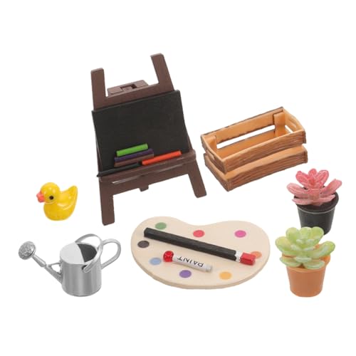 Milisten 1 Satz Zeichnungswerkzeugmodell Puppenhaus Dekoration Spielzeuge Miniatur Miniaturmodell Für Die Landschaftsgestaltung Mini-skizzenset Mini-Modell Plastik Milisten 1 Satz Zeichnungswerkzeugmodell Puppenhaus Dekoration Spielzeuge Miniatur Miniaturmodell Für Die Landschaftsgestaltung Mini-skizzenset Mini-Modell Plastik von Milisten