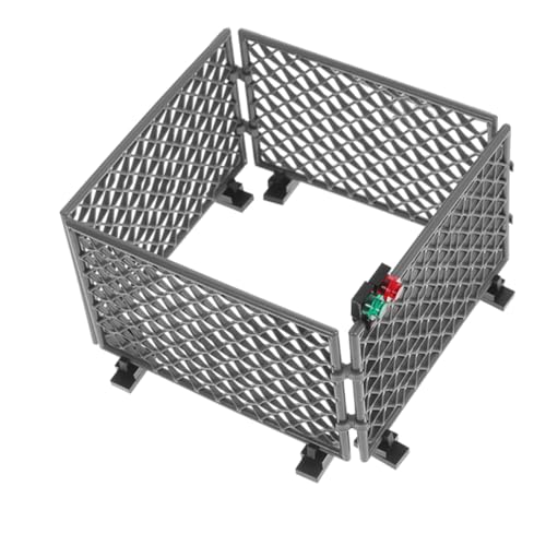 Milisten 1 Satz Zubehör für Schutznetz-Bausteine Szene Bausätze Miniaturzaun bauklötze mini Zaun kunststoffzaun Zaun Kunststoff Zaun Miniatur-Zaundekoration klein Abs Grey Milisten 1 Satz Zubehör für Schutznetz-Bausteine Szene Bausätze Miniaturzaun bauklötze mini Zaun kunststoffzaun Zaun Kunststoff Zaun Miniatur-Zaundekoration klein Abs Grey von Milisten