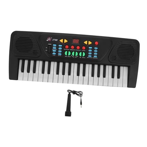 Milisten 1 Satz elektronisches Orgelspielzeug Kindermusikinstrument Klaviermodellspielzeug Spielzeugklavier Klavier Elektrische Musikinstrumente Musikspielzeug Plastik Schwarz Milisten 1 Satz elektronisches Orgelspielzeug Kindermusikinstrument Klaviermodellspielzeug Spielzeugklavier Klavier Elektrische Musikinstrumente Musikspielzeug Plastik Schwarz von Milisten