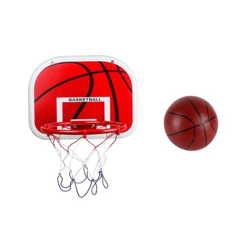 Milisten 1 Satz hängender Basketballkorb montiert Jungs Junge Kleiner Basketball für Dekoration Indoor-Basketball-Kit Basketball hängen Basketballspielzeug Basketballdekor Metall rot Milisten 1 Satz hängender Basketballkorb montiert Jungs Junge Kleiner Basketball für Dekoration Indoor-Basketball-Kit Basketball hängen Basketballspielzeug Basketballdekor Metall rot von Milisten