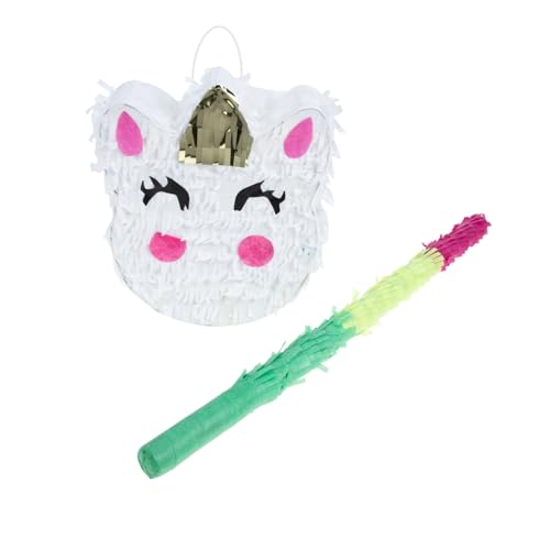 Milisten 1satz Produkt Einhorn-piñata Spielzeug Mexikanische Piñata Für Kindergeburtstagsfeiern Fiestas Und Feiertage von Milisten