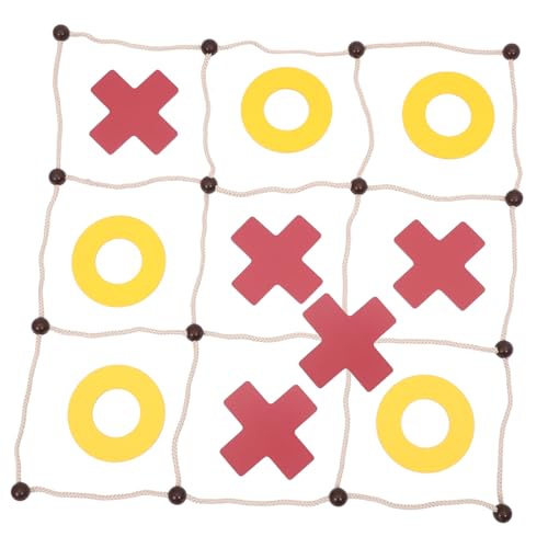 Milisten 1 Satz xo Schach Schachbrett Party Gefälligkeiten Brettspiel aus Holz Tischspiel Tischschachspiel für lustiges schachspiel von Milisten