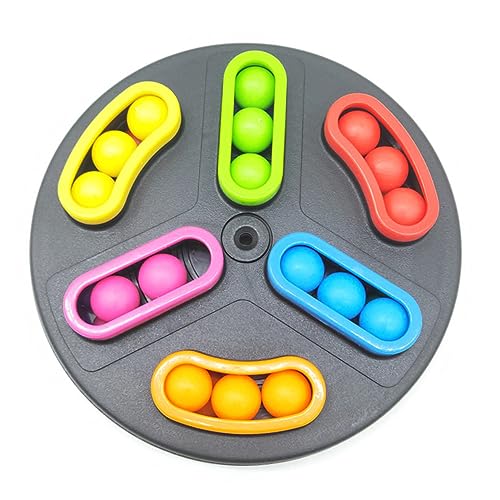 Milisten 1 Schachtel Spinning Perlenspielzeug drehen Labyrinth Ball Brettspiel Lustiges für Lernpuzzle für Kleinkinder Kinderspiel Zufällige Farbe Milisten 1 Schachtel Spinning Perlenspielzeug drehen Labyrinth Ball Brettspiel Lustiges für Lernpuzzle für Kleinkinder Kinderspiel Zufällige Farbe von Milisten
