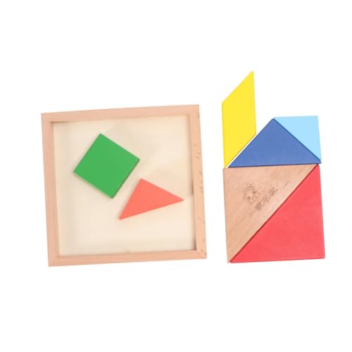 Milisten 1 Schachtel Tangram- Frühes Lernen Holz-Tangram Hölzern Milisten 1 Schachtel Tangram- Frühes Lernen Holz-Tangram Hölzern von Milisten