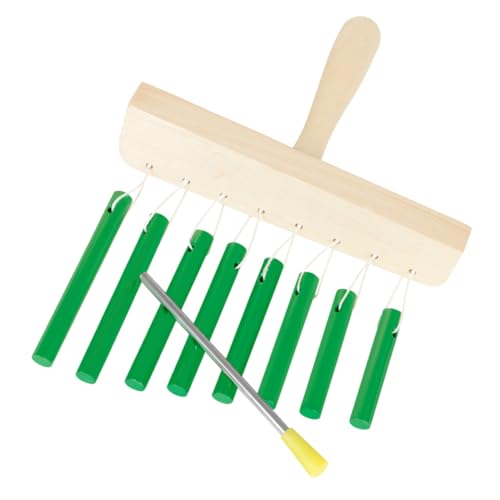 Milisten 1 Set Aluminium Röhrenglocken Arrangement Musikglocken Percussion Windspiel Musikröhren Kindergarten Kleinkinder Xylophon Für Babys Windglockenrohr Grün Massivholz Milisten 1 Set Aluminium Röhrenglocken Arrangement Musikglocken Percussion Windspiel Musikröhren Kindergarten Kleinkinder Xylophon Für Babys Windglockenrohr Grün Massivholz von Milisten