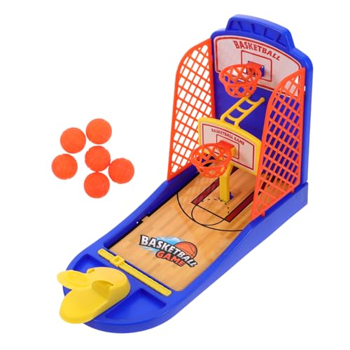 Milisten 1 Set Basketball Miniaturspiele Für Zwei Spieler Desktop Basketball Schwimmendes Hufeisenspiel Basketballspiele Schreibtischspiele Sportsachen Flipside Spiel Kleines von Milisten