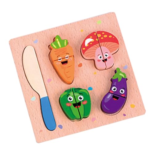 Milisten 1 Set Bausteine ​​Slicer Kinderspielzeug Kordelzugspielzeug Kind Kordelzug Schneidespielzeug Schneidespielzeug Simulationsspielzeug Kind Schneidespielzeug Frühpädagogisches Holz von Milisten